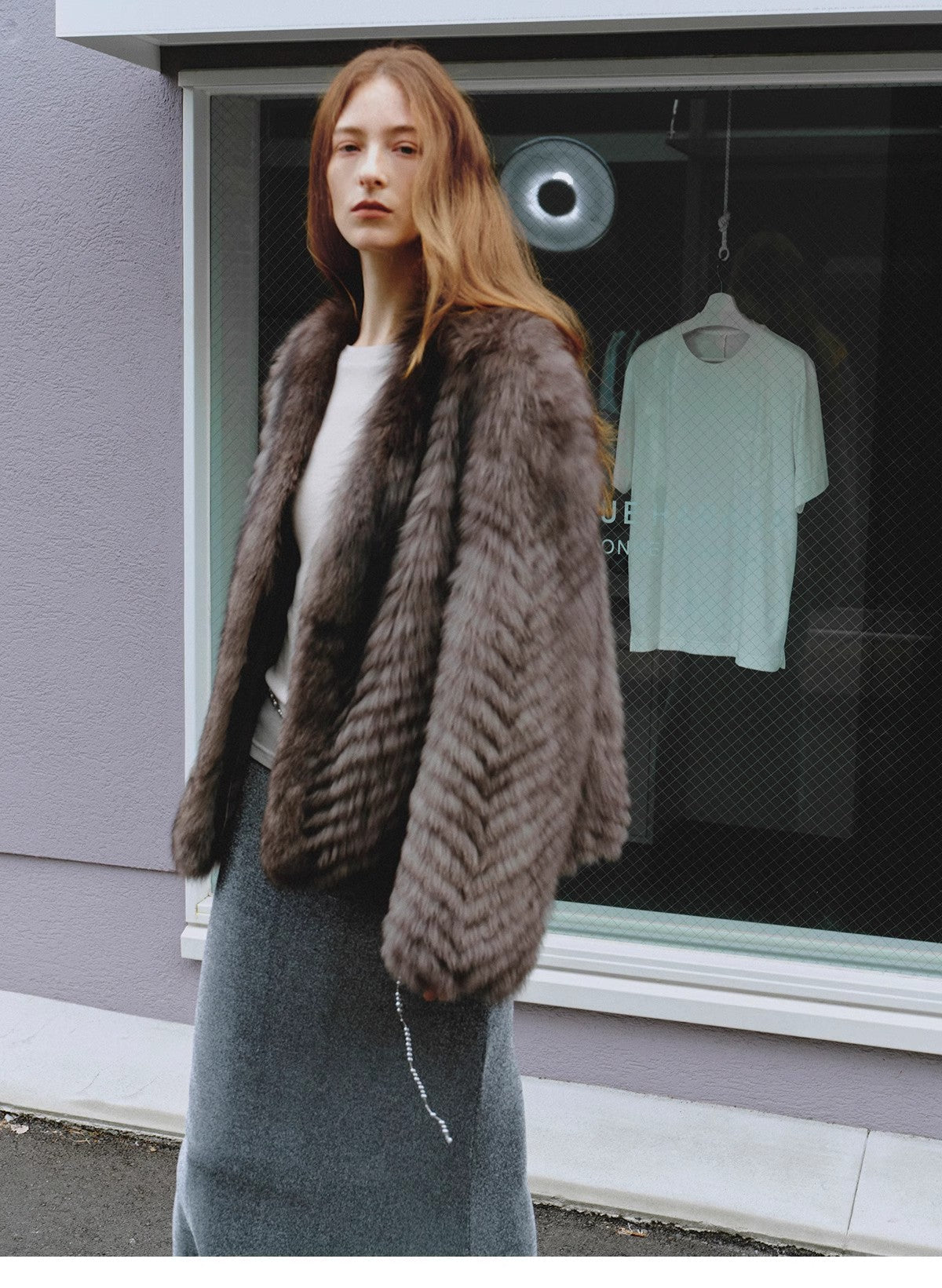 "Polar Night Star" imported sagafurs fox fur coat whole fox fur coat - variant_title