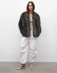"Polar Night Star" imported sagafurs fox fur coat whole fox fur coat - variant_title