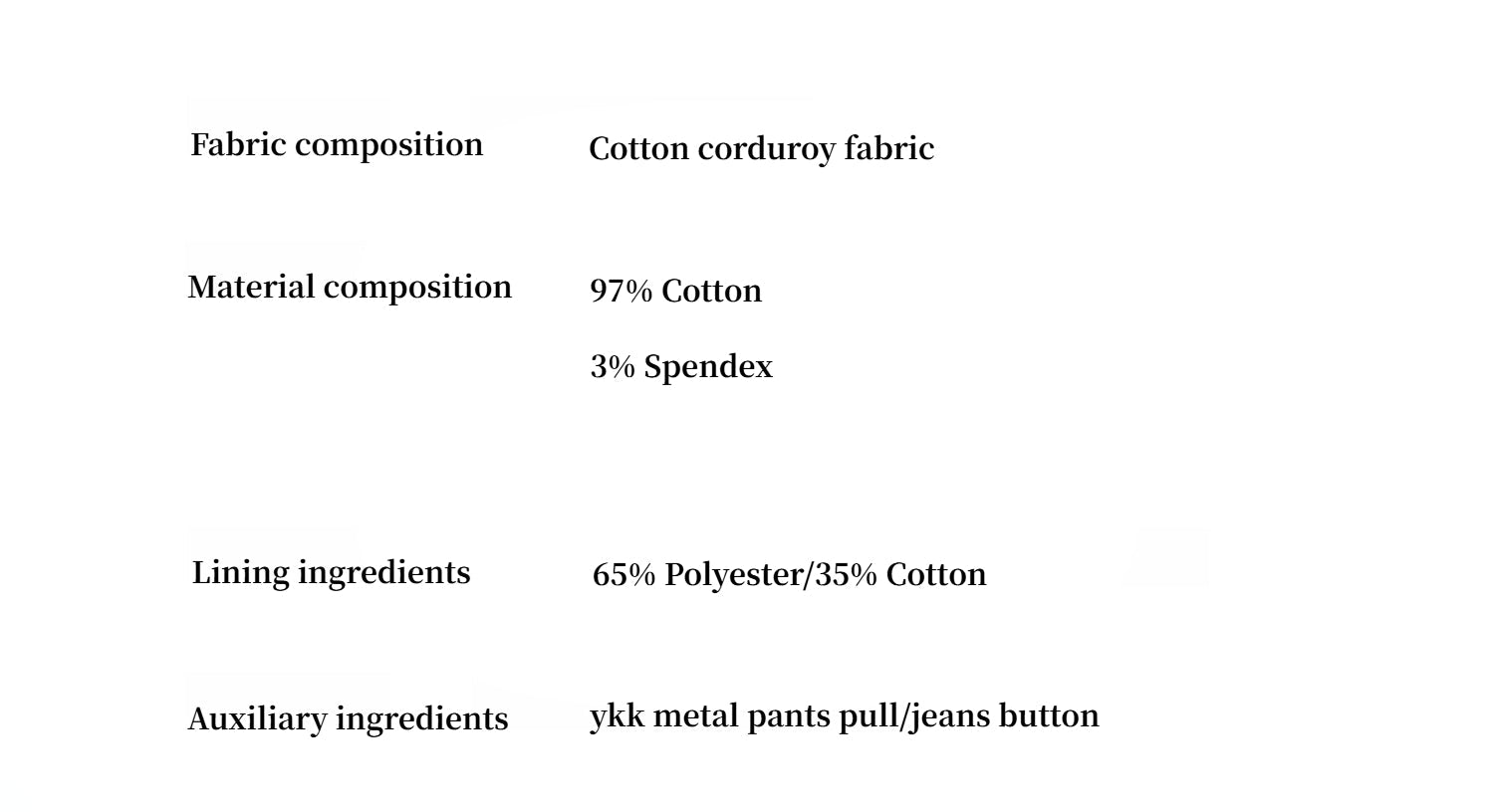 "Postcard Memory" Retro corduroy design front slit workwear fishtail skirt - variant_title