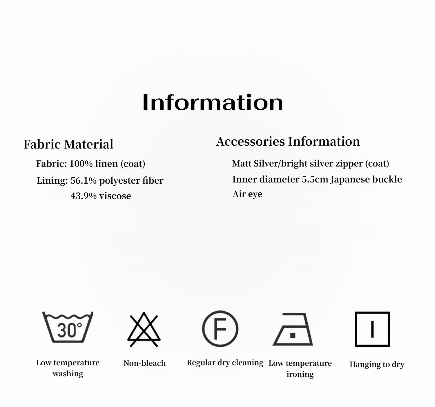 Practical personality linen draped trapezoidal jacket"Modern Past" - variant_title