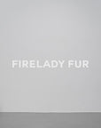 Fireladyfur Women's Blue Muskrat & Fox Fur Patchwork Coat "Casual Gene"
