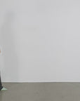 "Free to run away" miu style fake two-piece workwear micro-flared casual pants low-waist slim zipper trousers for women