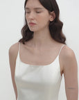 "Ballet" Acetate Satin Luxury Slip Dress
