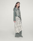 "Urban Fantasy" Retro and fashionable round neck short style comfortable slimming fragrance style denim jacket