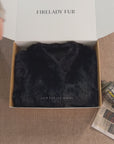 "Healing Eros" casual stand-up collar short Toscana Shearing Coat winter