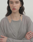 "Daylight" sunscreen V-neck new spring knitted cardigan jacket