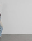 "Wantful Fantasy" Heavy Industry Washed Spray Colored Wide Leg Jeans Women's Low Waist Straight Leg Bootleg Pants