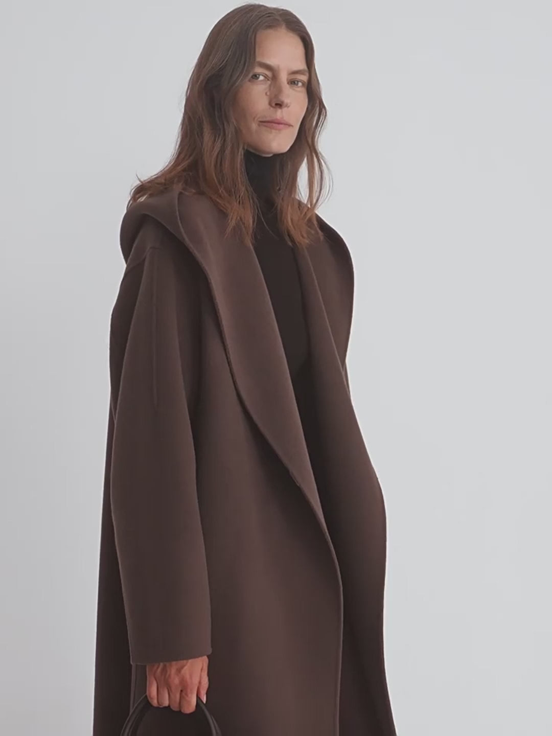 Fireladyfur Women's Hooded Cape | Australian Wool & Cashmere Blend"Magic World"