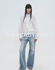 "Moonlight Whisper" lightweight outdoor half-stand collar raglan sleeve jacket
