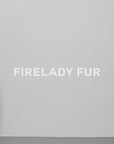 Fireladyfur Women's Merino Wool Knit Dress"Island Letters"