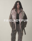 Firelady Fur Women's parka fur coat Two-tone Toscana down jacket “Song of the North”