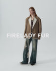 "London Diary"old money style contrasting lapel wool blazer