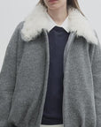 Fireladyfur Women's Parka with Tuscan Fur Collar & Removable Lining"Johnny"