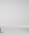 Retro Suede Sheep Leather Short Jacket with Structured Shoulders and Round Neck, Genuine Leather Outerwear "Sunset Escape"
