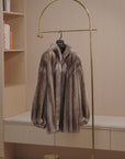 Meteor Variations Sable Fur Coat Women