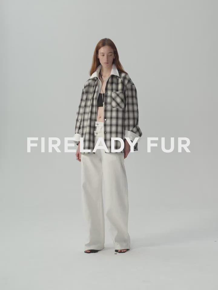 Old Money Style Linen Cut Scimitar Pants"Weiss Love Letter"