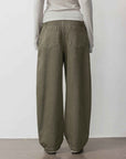 "Primal Instinct" retro distressed wasteland style washed silhouette loose scimitar jeans for autumn - variant_title