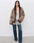"Pure Flared" Japanese imported fabric Vintage retro washed loose flared jeans for women - variant_title