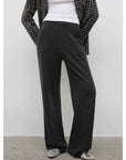 "Relaxed Encounter" Stylish Casual Sports Wool Knit Hoodie and Straight - Leg Leisure Pants Set - variant_title
