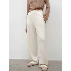 "Relaxed Encounter" Stylish Casual Sports Wool Knit Hoodie and Straight - Leg Leisure Pants Set - variant_title