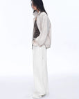 Retro ethnic style beaded embroidery linen loose straight version jacket spring"Comfort Zone" - variant_title