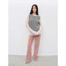 "Road to Extraordinary" Retro modern versatile slim corduroy flared trousers - variant_title