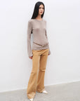 "Road to Extraordinary" Retro modern versatile slim corduroy flared trousers - variant_title