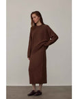 "Rozen Maiden" 26S Australian Merino Wool Cable Skirt - variant_title