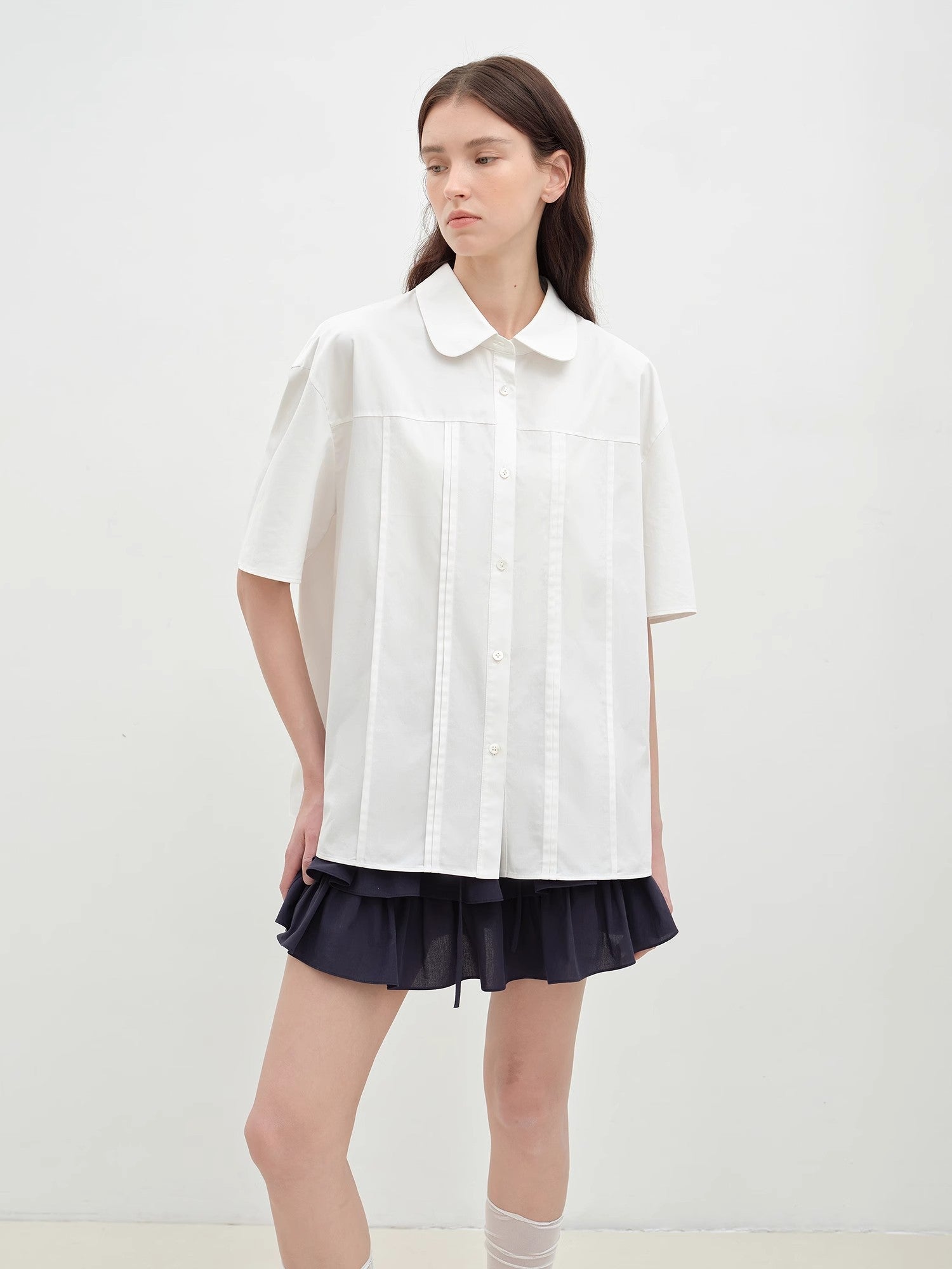 "Sea Salt & Sugar" cotton short - sleeved shirt - variant_title