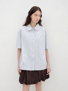"Sea Salt & Sugar" cotton short - sleeved shirt - variant_title