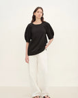 "Sleep Journey" puff sleeve straight short sleeve - variant_title