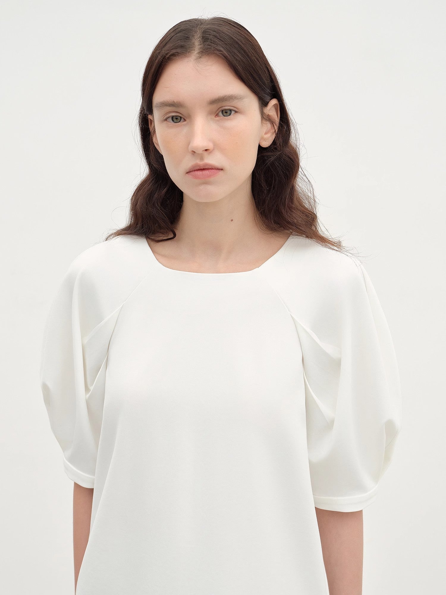 "Sleep Journey" puff sleeve straight short sleeve - variant_title