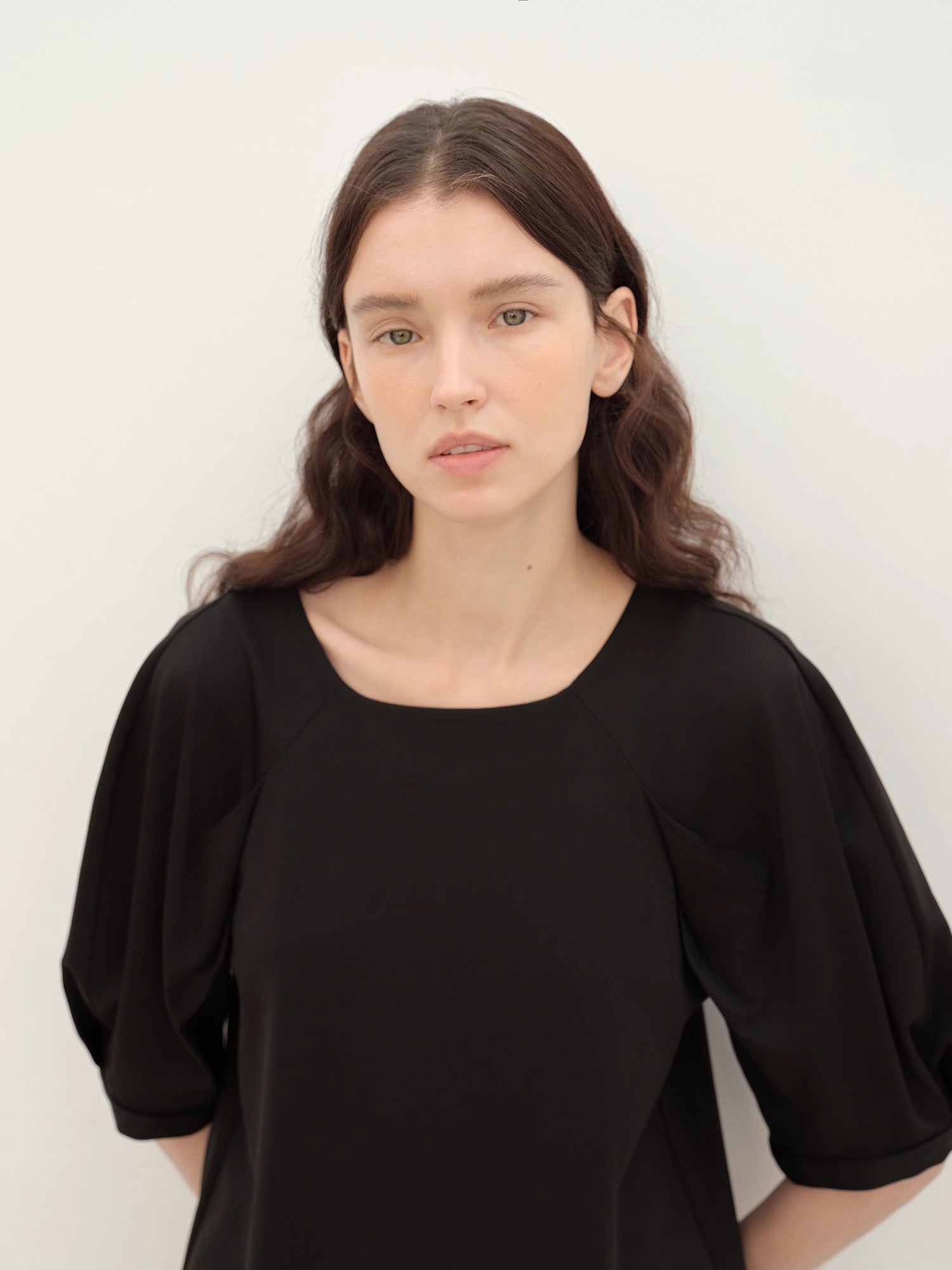 "Sleep Journey" puff sleeve straight short sleeve - variant_title