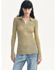 "Spring Inspiration" Retro Slim Fit POLO Neck Sweater - variant_title