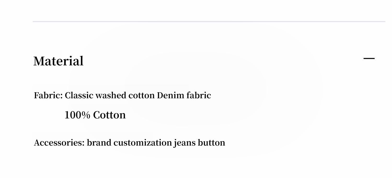 "Starry Sky Market" luxury brand classic washed cotton collarless raw edge denim jacket - variant_title