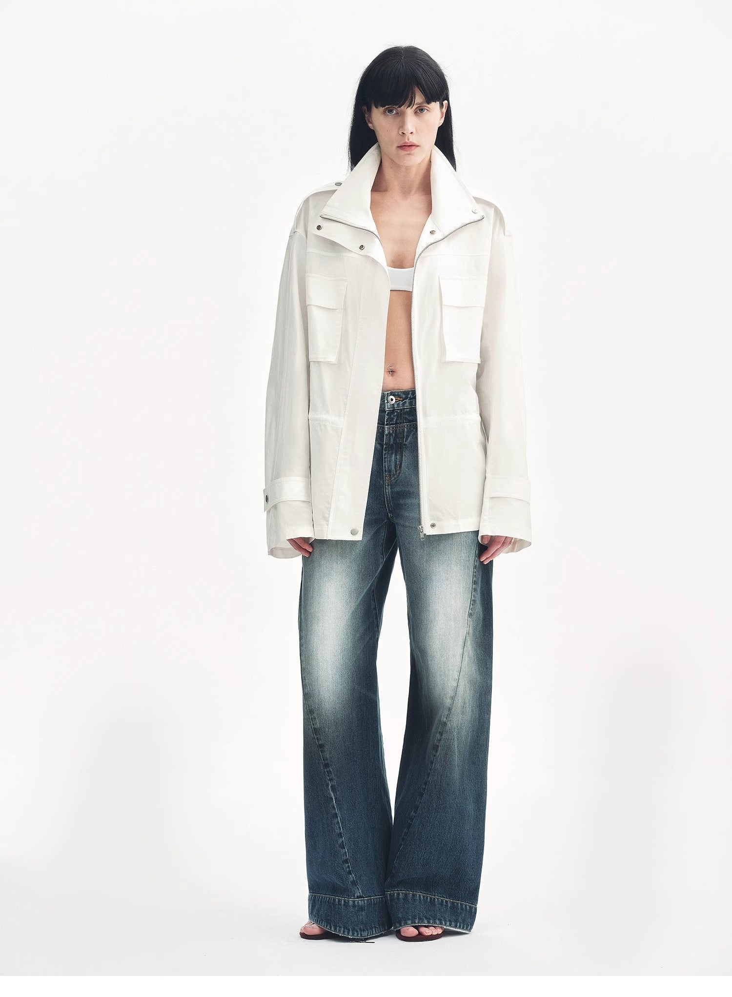 "Street Moments" Deconstructed Scimitar Straight Jeans Summer - variant_title