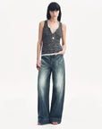 "Street Moments" Deconstructed Scimitar Straight Jeans Summer - variant_title