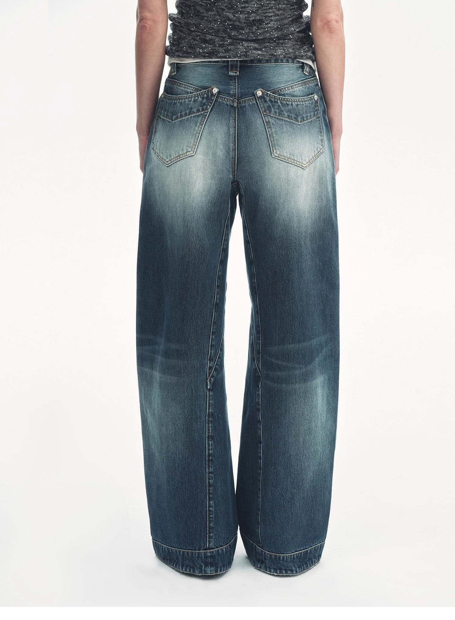 "Street Moments" Deconstructed Scimitar Straight Jeans Summer - variant_title