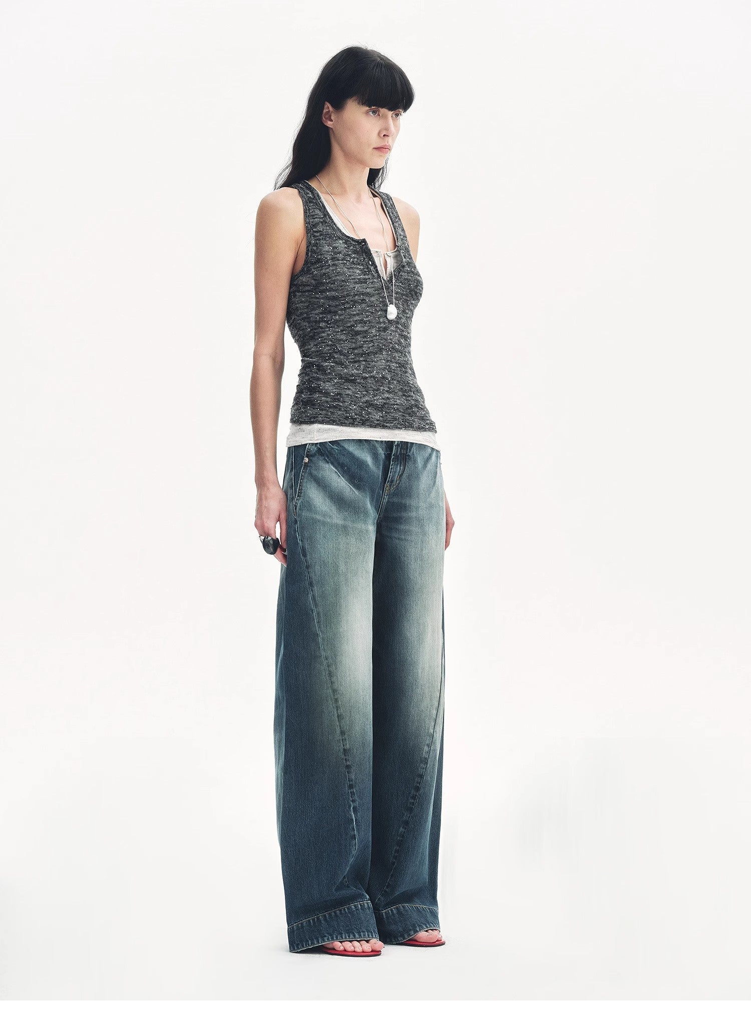 "Street Moments" Deconstructed Scimitar Straight Jeans Summer - variant_title