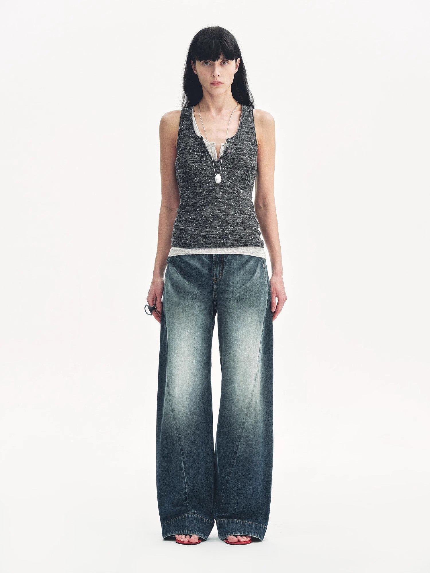 "Street Moments" Deconstructed Scimitar Straight Jeans Summer - variant_title