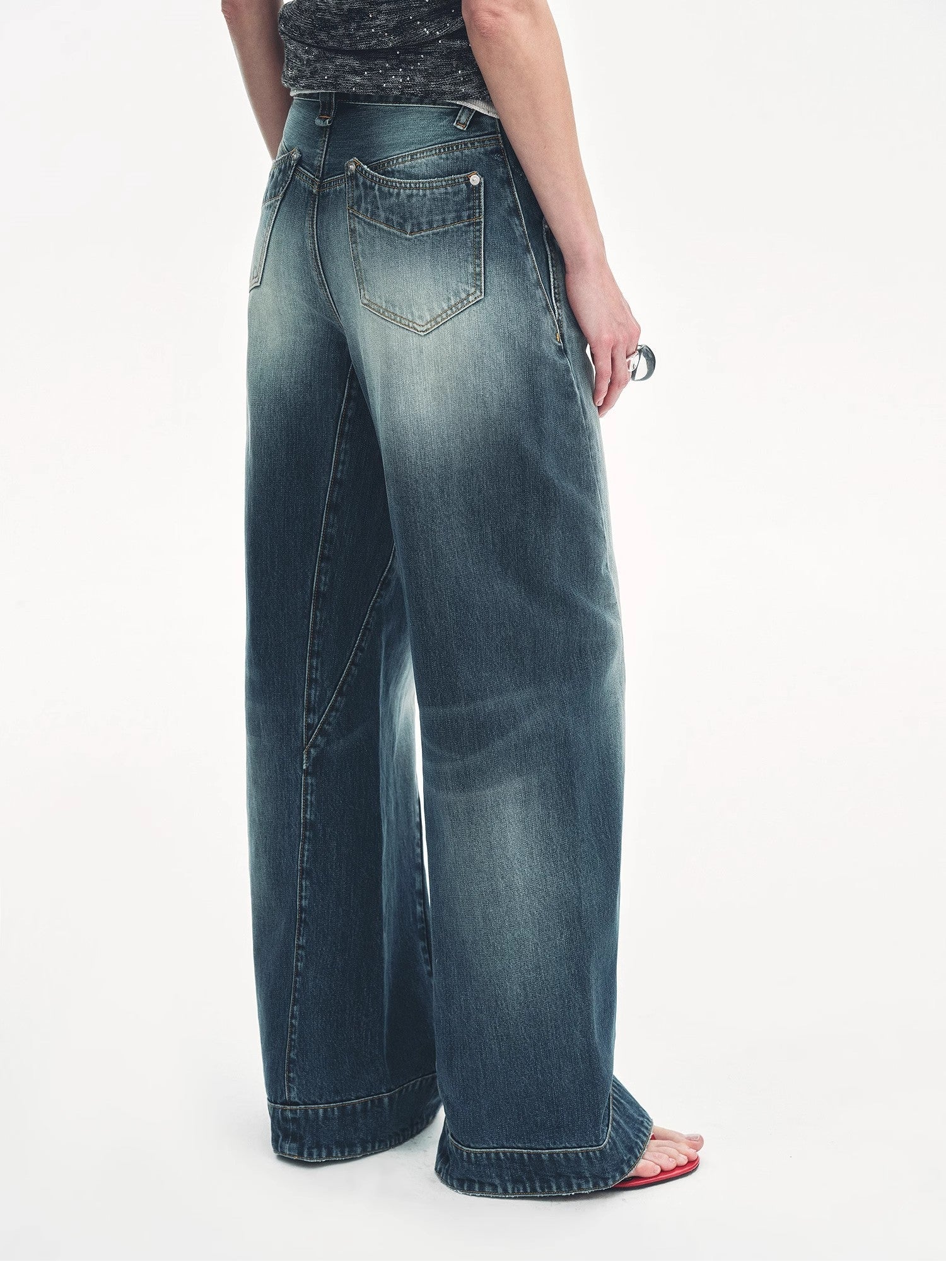 "Street Moments" Deconstructed Scimitar Straight Jeans Summer - variant_title