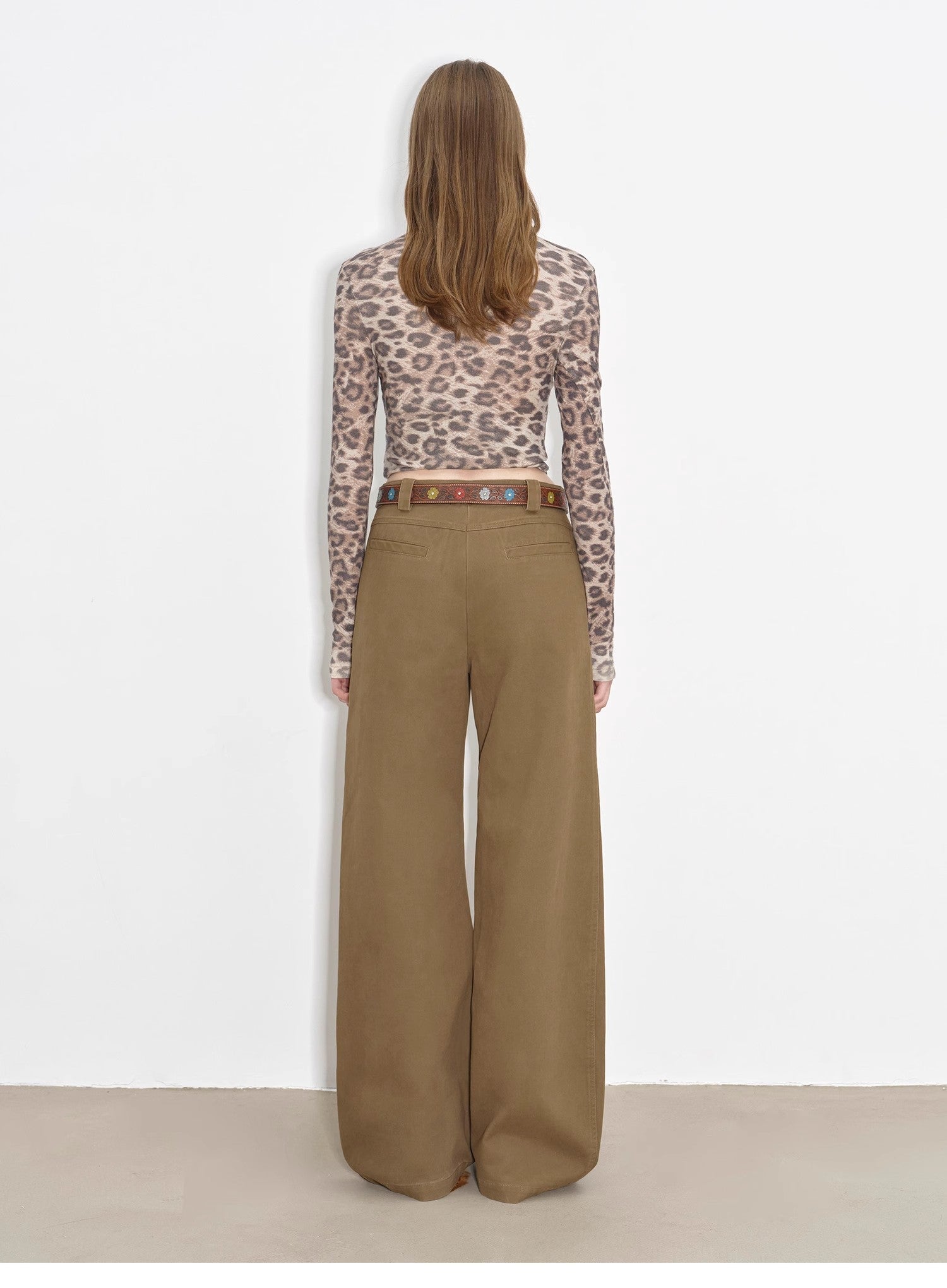 "Street Step" Retro distressed casual style straight slant pocket casual scimitar bloomers - variant_title