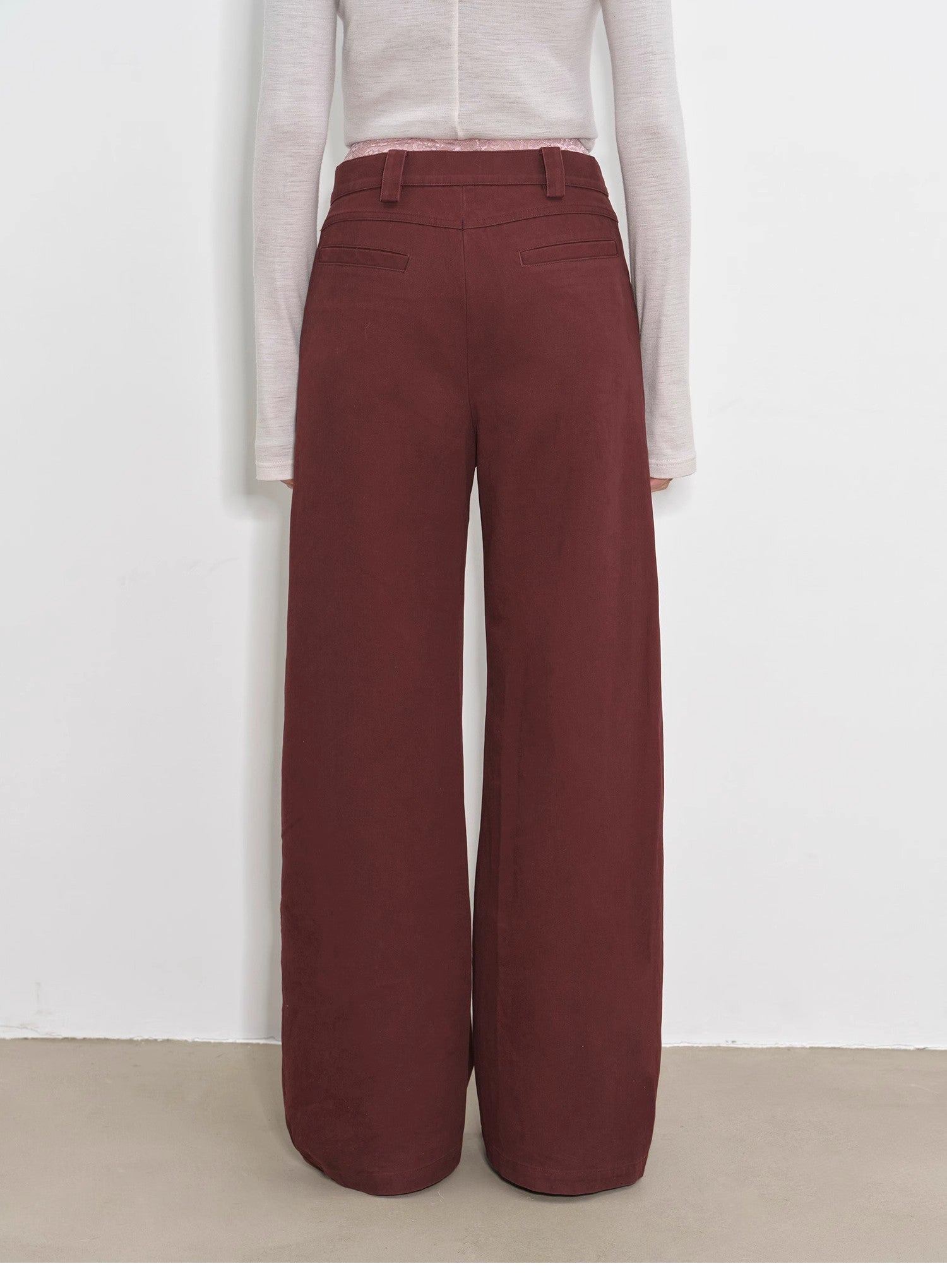 "Street Step" Retro distressed casual style straight slant pocket casual scimitar bloomers - variant_title
