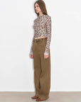 "Street Step" Retro distressed casual style straight slant pocket casual scimitar bloomers - variant_title