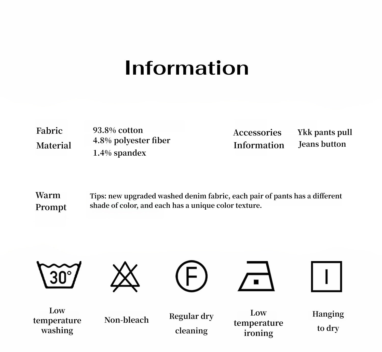 "Street Style" Vintage Handmade Lycra Stretch Jeans Wide Leg Loose Trousers Women Spring - variant_title