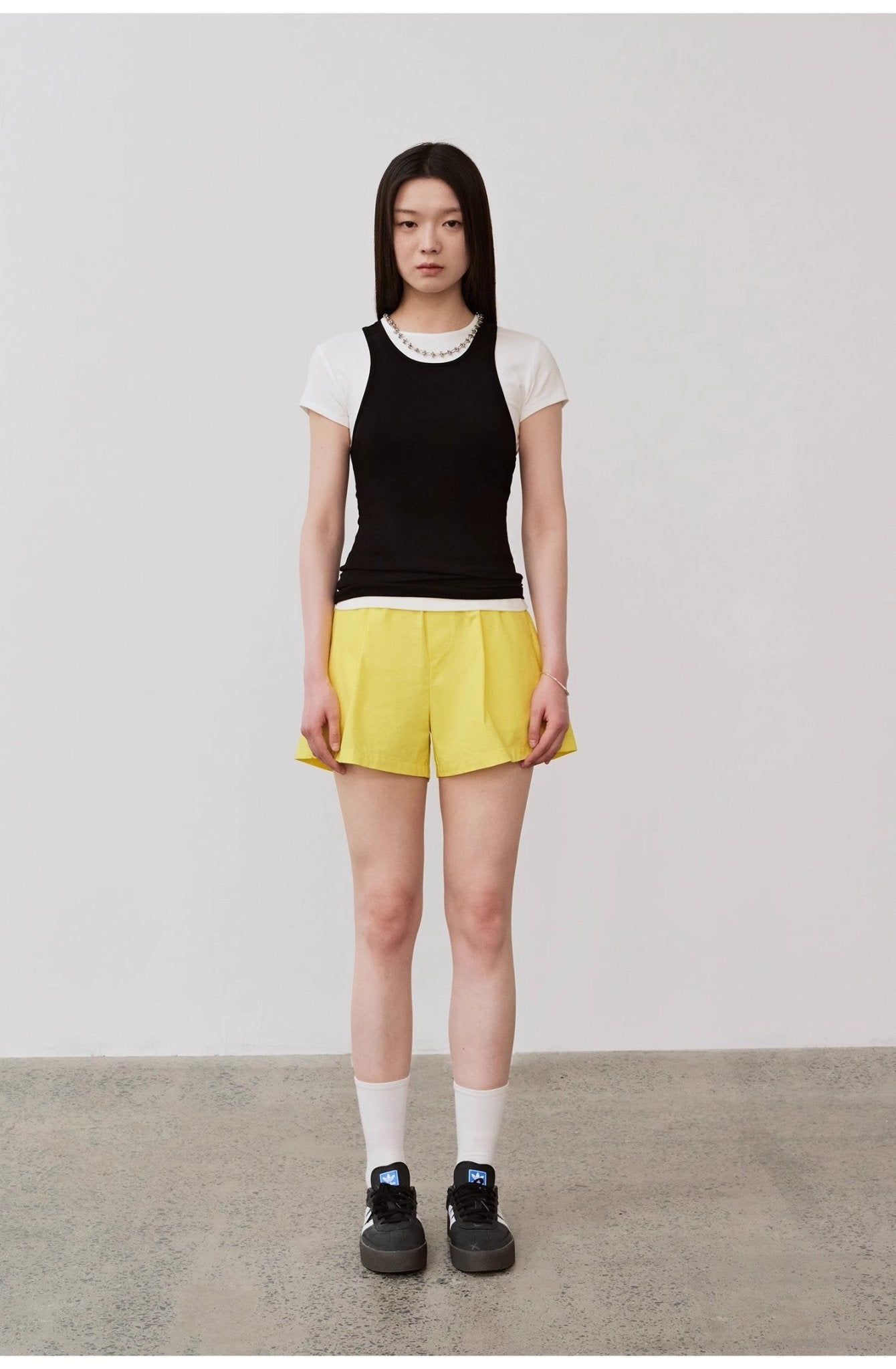 "Summer Tour" small I - shaped vest camisole women's summer elastic cotton slim fit inner sleeveless top - variant_title