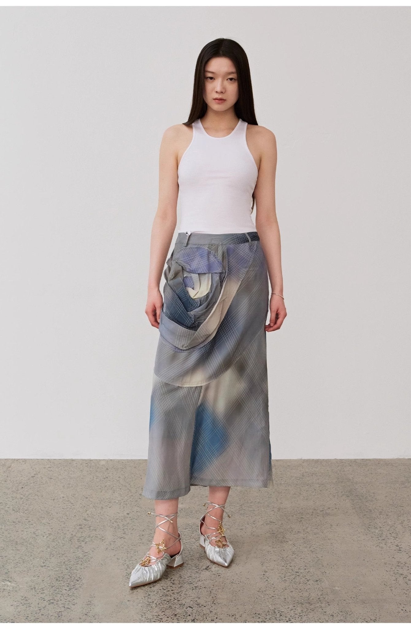 "Summer Tour" small I - shaped vest camisole women's summer elastic cotton slim fit inner sleeveless top - variant_title