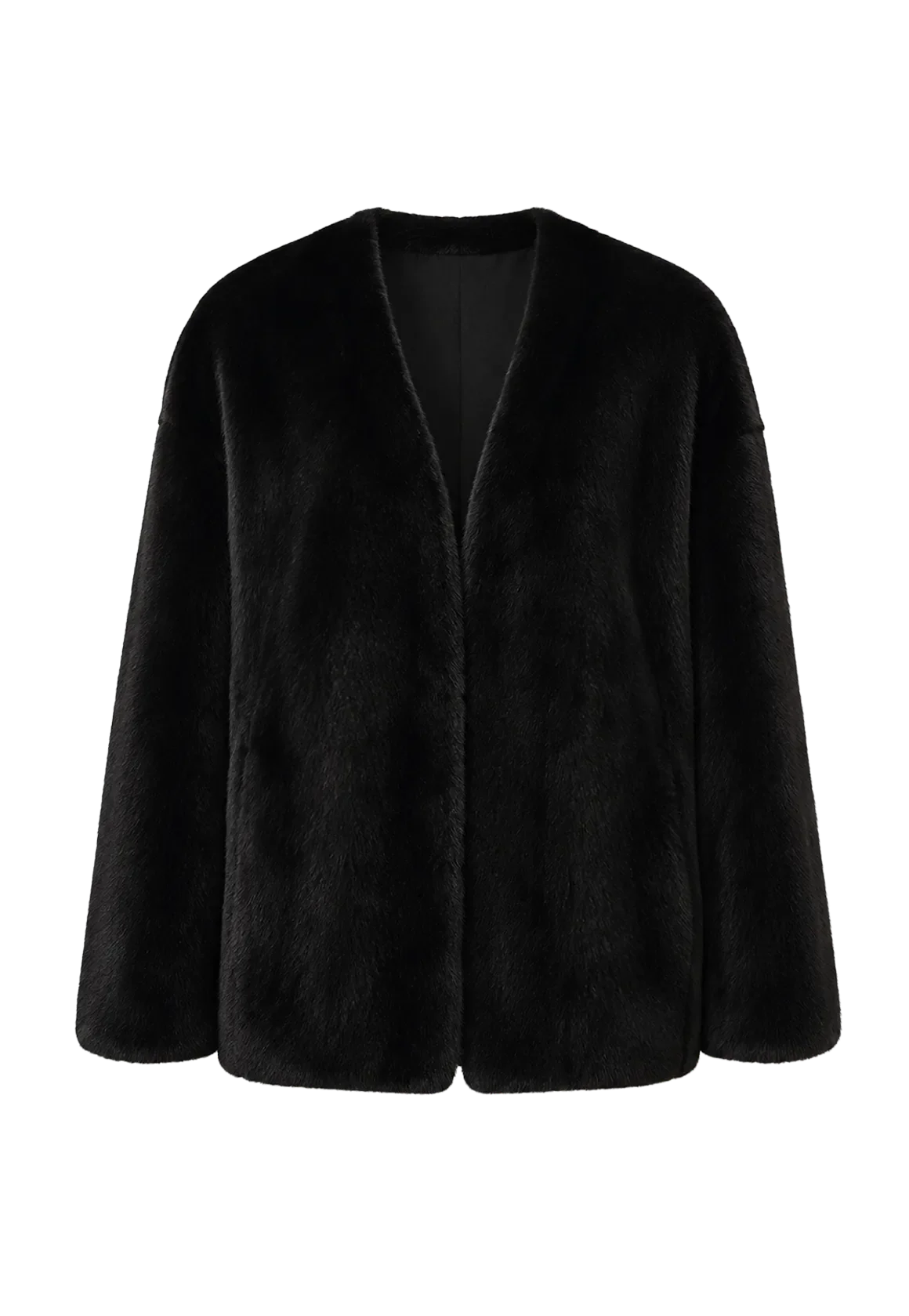 Swiss Snow Blackglama sable mink coat, transparent product view