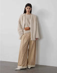 Swiss Snow Mink Velvet Fur Coat - variant_title