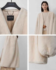 Swiss Snow Mink Velvet Fur Coat - variant_title